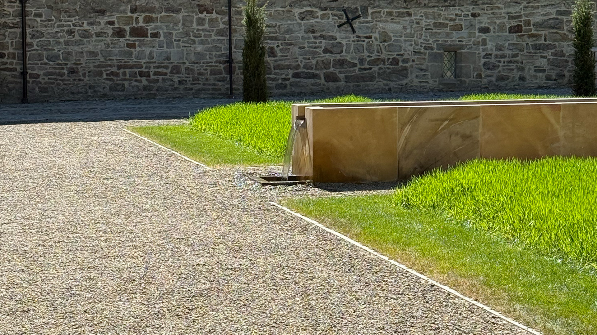 Auckland Palace Restoration Water Feature