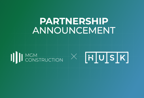 Building Sustainable Homes from Forgotten Spaces: MGM Construction Partners with HUSK